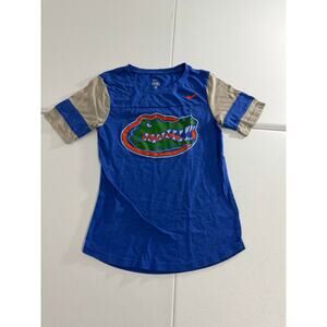 Floridas Gators Women’s T shirt Size XS Gray and Blue